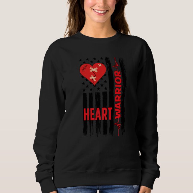 Camiseta Proud Open Heart Surgery Warrior Open Heart Surger (Frente)