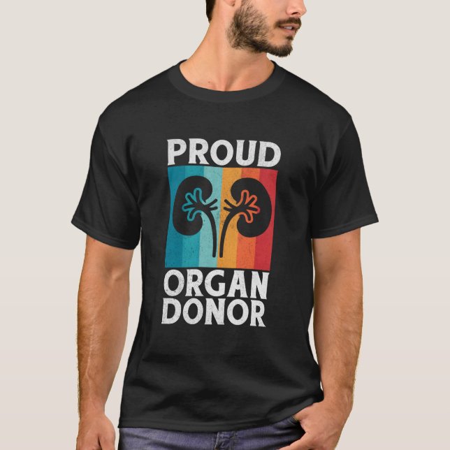 Camiseta Proud Organ Donor (Frente)