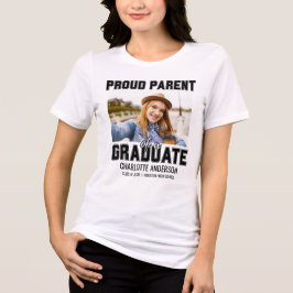 Camiseta Proud Parent Of A Graduate Graduation 