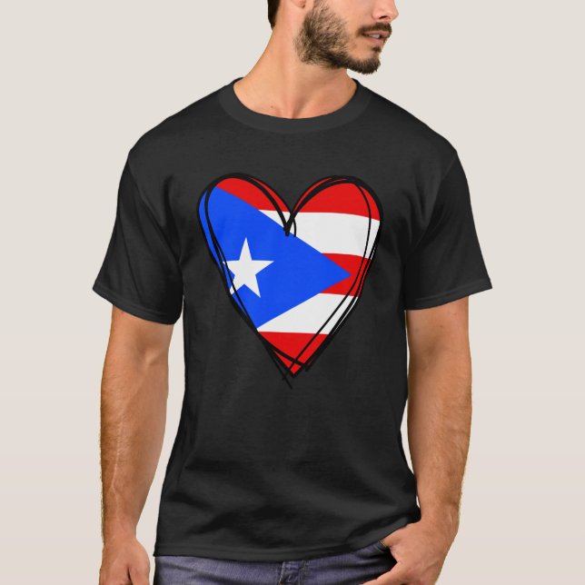 Camiseta Proud Puerto Rican Boy Girl Aunt Dad Puerto Rico F (Frente)