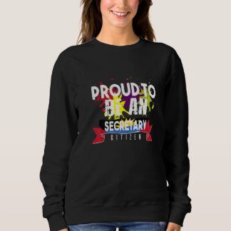 Camiseta Proud secretary citizen Profession career worker w