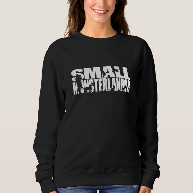 Camiseta Proud Small Munsterlander hunting hound dog breed  (Frente)