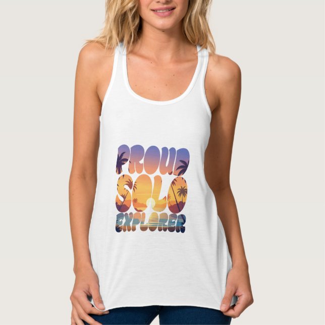 Camiseta Proud Solo Explorer Sunset Beach (Frente)