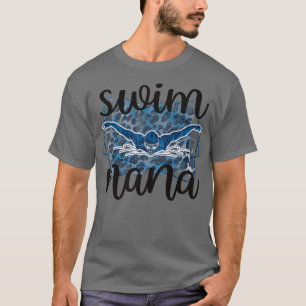 Camiseta Proud Swim Nana Of A Swimmer Nana Grandma