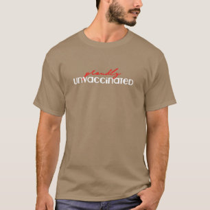 Camiseta Proudamente Não Vacinado