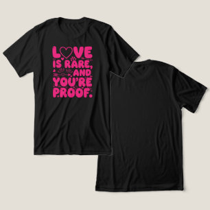 Camiseta Prova de Amor Raro