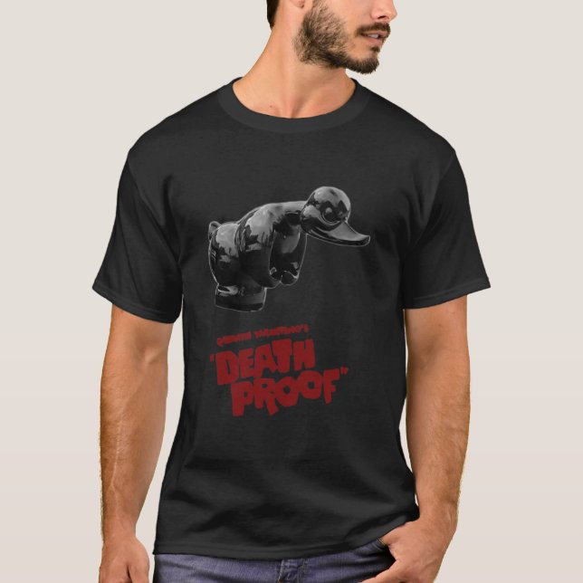 Camiseta Prova de morte - Pato essencial (Frente)