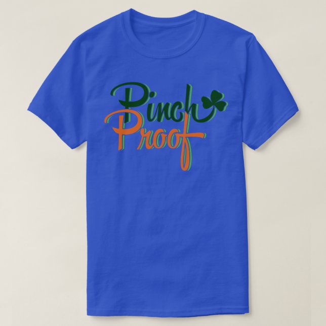 Camiseta PROVA DE PINCH verde (Frente do Design)