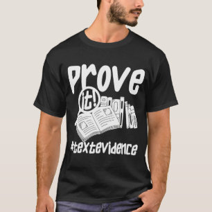 Camiseta Prova de texto u2013 Professor 1