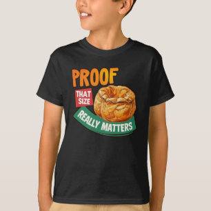 Camiseta Prova desse tamanho Realmente S - Yorkshire Pudim 
