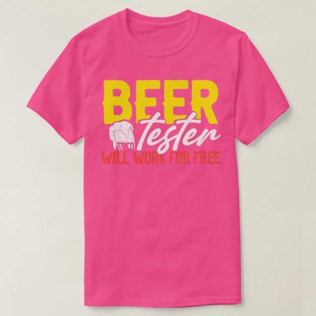 Camiseta Provador de cerveja (Frente do Design)