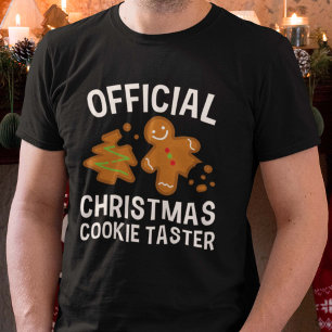 Camiseta Provador oficial do biscoito do Natal