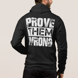Camiseta Provar que Estão Errados - Citação de Motivação