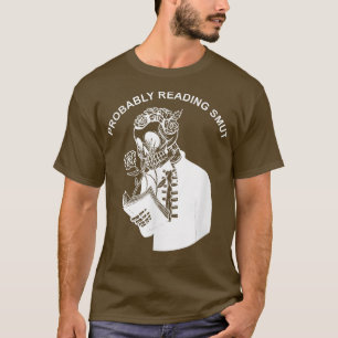 Camiseta Provavelmente Lendo o Dar do Livro do Lover do Esq