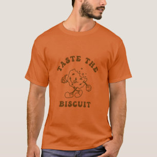 Camiseta prove o biscoito humor de comida meme amigo