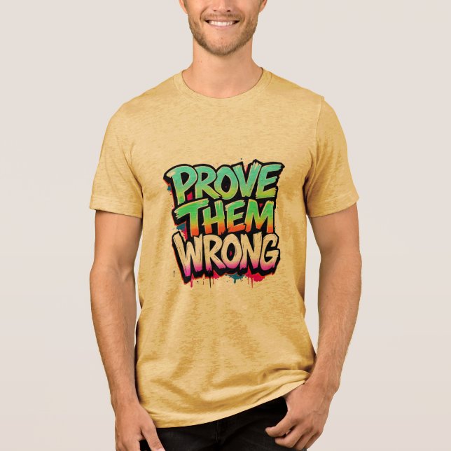 Camiseta Prove-Os Errados (Frente)