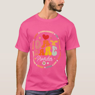 Camiseta Provedor de creche divertido vida Provedor de cuid