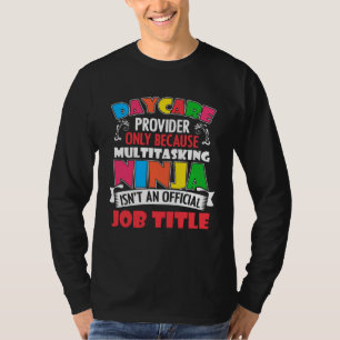 Camiseta Provedor de Creche Somente Trabalhador de Creche P