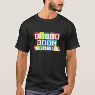 Camiseta Provedor de Cuidados Infantis Provedor de Creche P