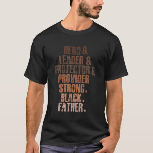 Camiseta Provedor Forte Preto Padre Hearo Leader Protetor