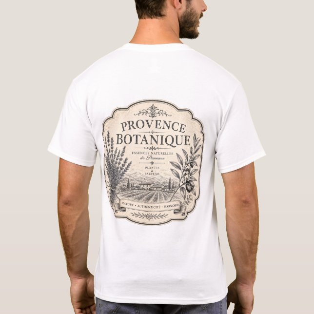 camiseta provence botânica (Verso)
