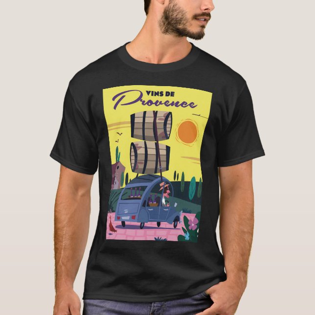 Camiseta Provence Poster (Frente)