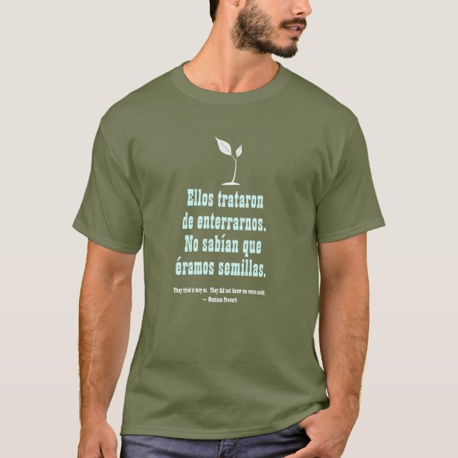 Camiseta Provérbio Mexicano (Frente)