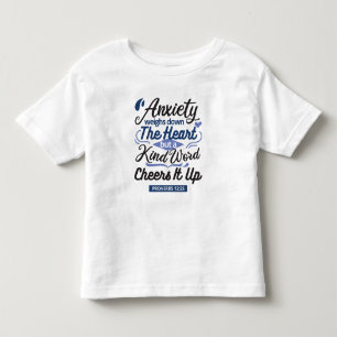 Camiseta Provérbios 12:25 Versículo Bíblico – Arte de Palav