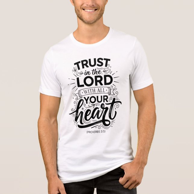 Camiseta Provérbios 3:5 (Frente)