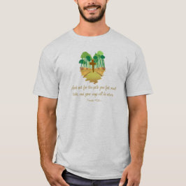 Camiseta Proverbios 4:26 Olhe para o Caminho