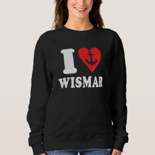 Camiseta Provérbios de Wismar Férias no Mar Báltico Eu Amo