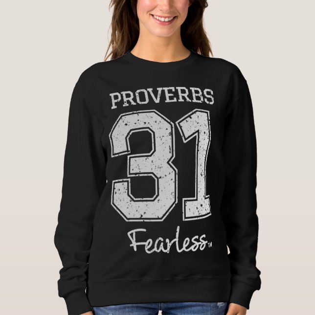 Camiseta Proverbs 31 Sem Corantes - Jesus Surfado Cristão (Frente)