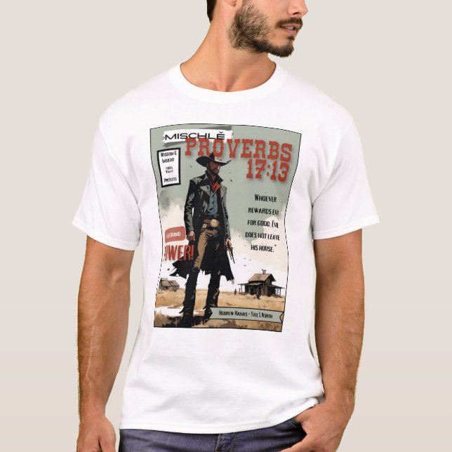 Camiseta Proverbs Oeste Selvagens (Frente)