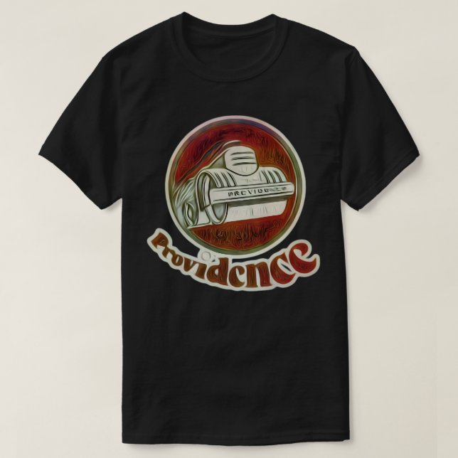 Camiseta Providence Steamrollers Basball (Frente do Design)