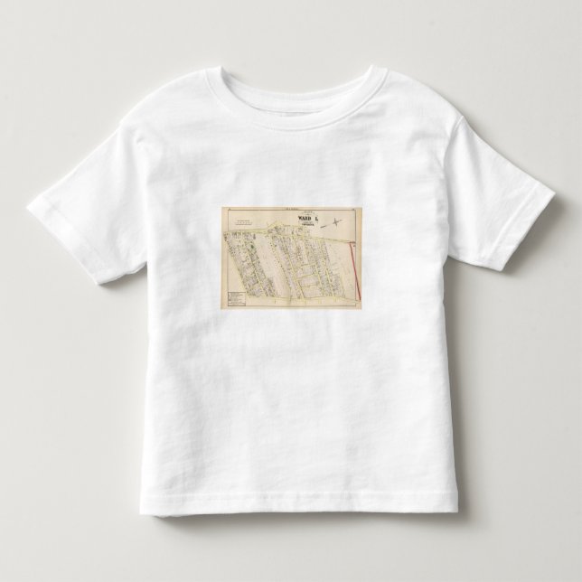 Camiseta Providência Rhode - mapa 2 da ilha (Frente)