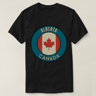 Camiseta Província de Alberta Canadá