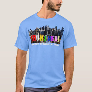 Camiseta Província de Montreal do Canadá do Quebec