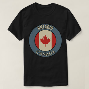Camiseta Província de Ontário Canadá