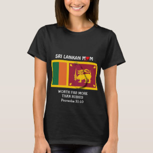 Camiseta PROVISÕES 31  Mais De Rubis  SRI LANKAN MOM