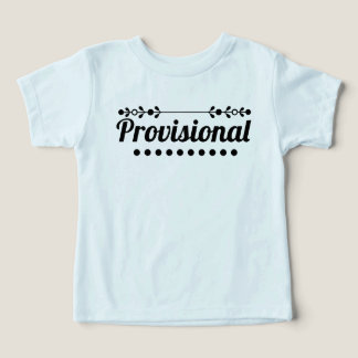 Camiseta Provisória