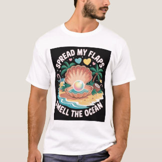 Camiseta Provocação Tropical Abra Minhas Asas, Sinta o Ocea
