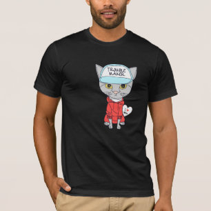 Camiseta provocador amante de gatos
