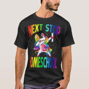 Camiseta Próxima Parada de Graduação de Escolas Domésticas