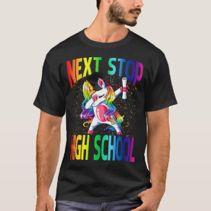 Camiseta Próxima Parada de Unicórnio de Graduação de Segund