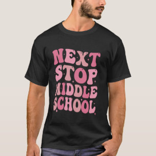 Camiseta Próxima Parada Ensino Médio Escola Primária Gradua