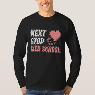 Camiseta Próxima Parada Estudante de Medicina da Faculdade