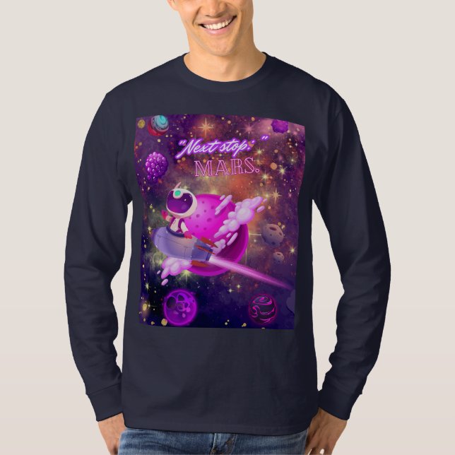 Camiseta Próxima Parada Marte (Frente)