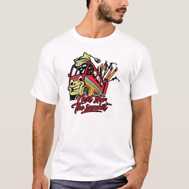 Camiseta Próxima Parada O Ônibus do Cume (Frente)