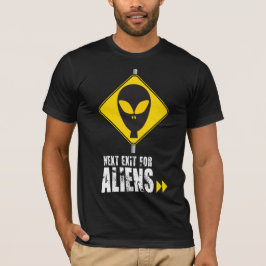 Camiseta Próxima saída para Aliens