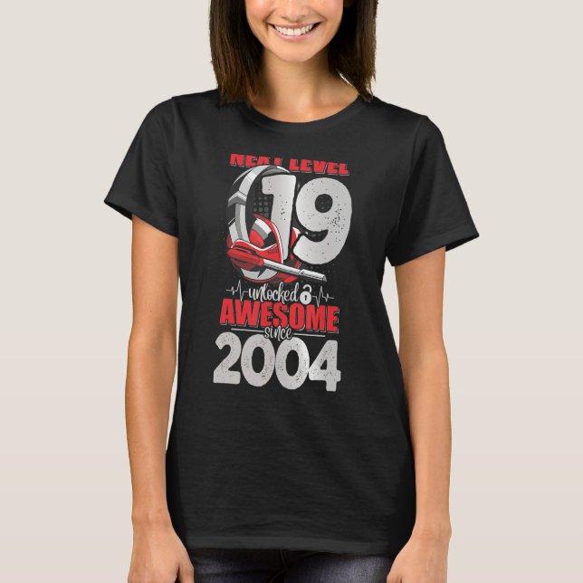 Camiseta Próximo nível desbloqueado fone G do fone de ouvid (Frente)